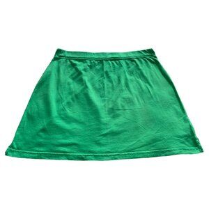 FRESH PRODUCE Womens' Green Pull-On A-Line Mini Skirt Sz XL
